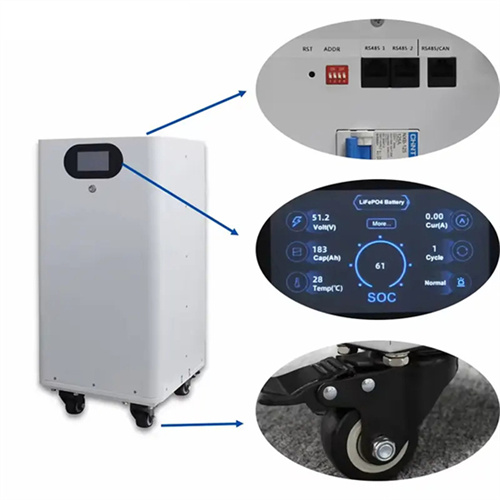 New energy emergency solar container battery